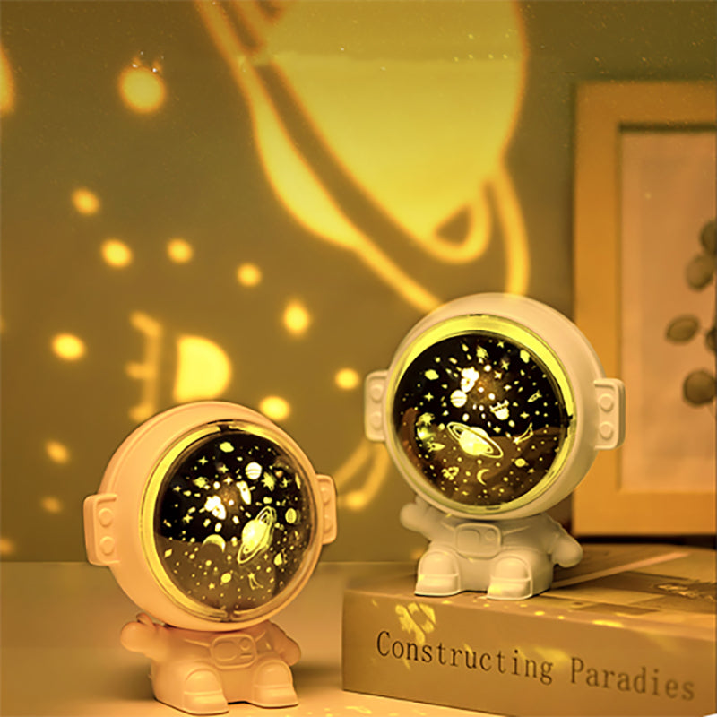 Astronaut Galaxy Projector Night Light with Nebula and Stars, Rechargeable