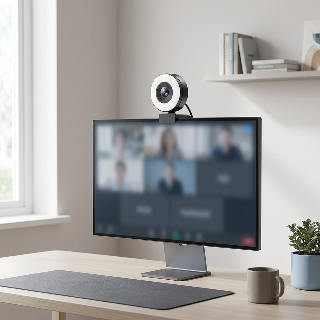 USB Webcam for Streaming and Video Calls, 1080p to 4K