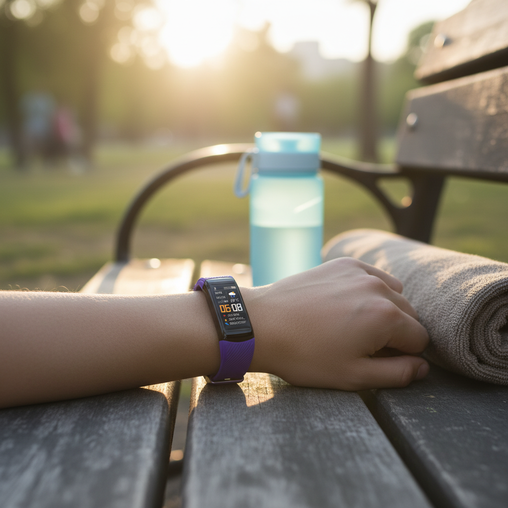 Smart Bluetooth Watch with Step Counter and Sleep Tracking