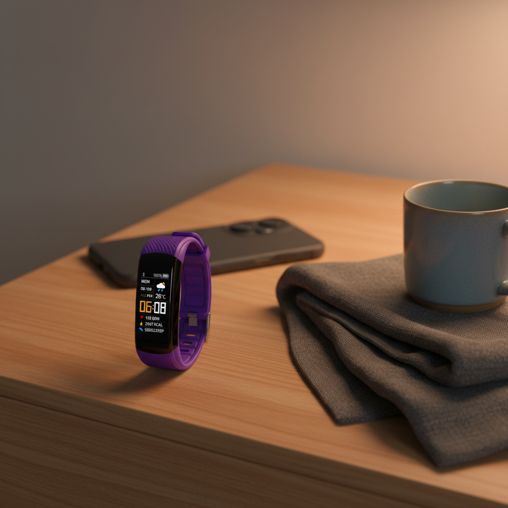 Smart Bluetooth Watch with Step Counter and Sleep Tracking