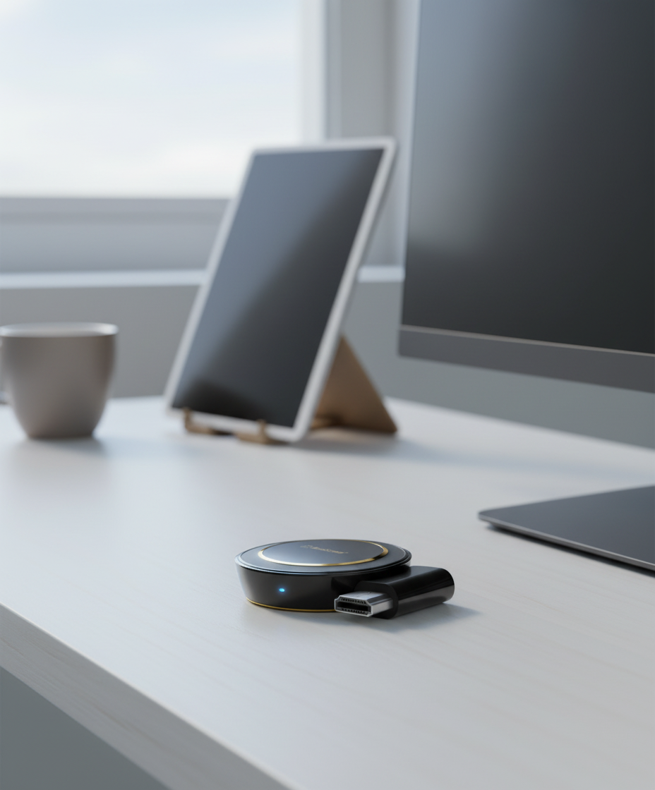 Wireless HDMI Screen Mirroring Dongle, 1080p, for Android and iOS
