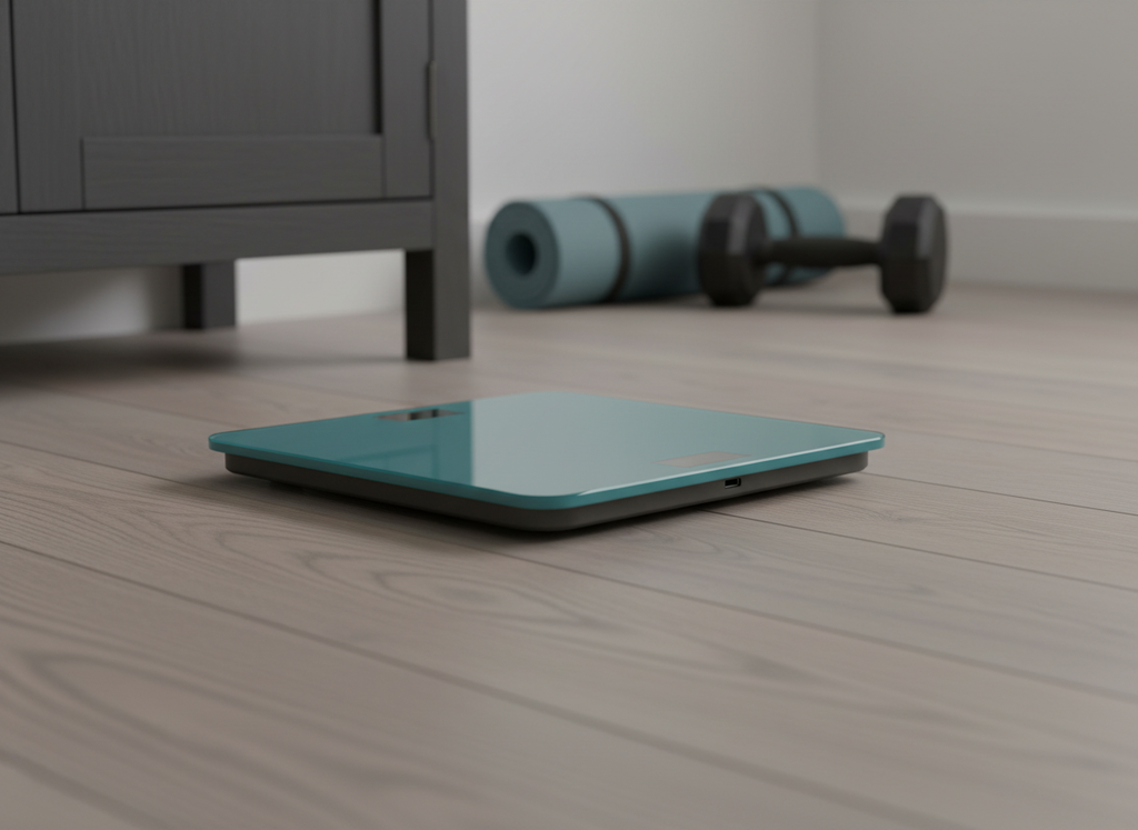 Bluetooth Body Composition Scale — Weight, Body Fat, Muscle and BMI in the App