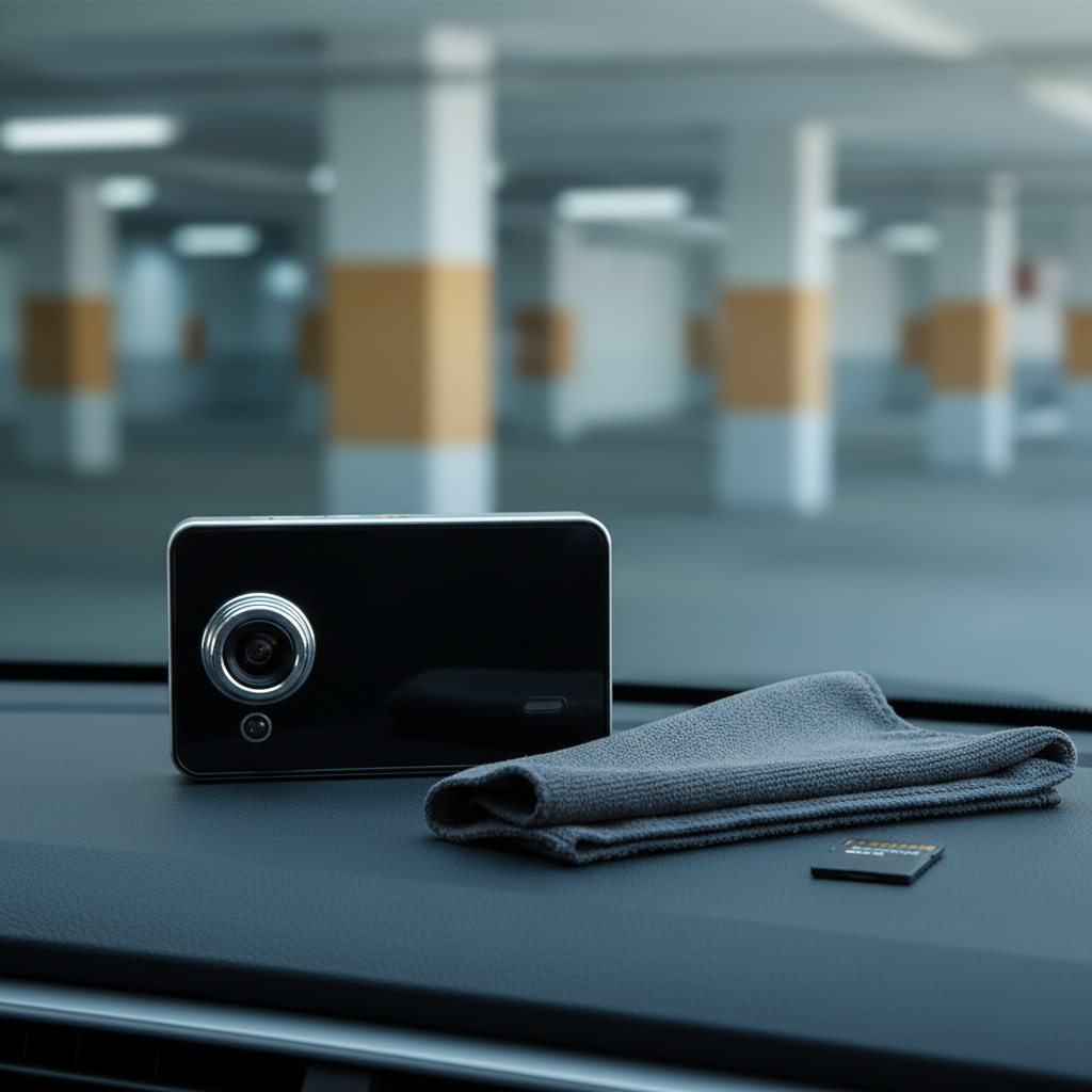 Compact Discreet Dash Cam with 120° Lens and Loop Recording