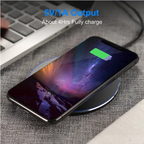 Qi Certified Ultra Slim Wireless Charging Pad, 5W