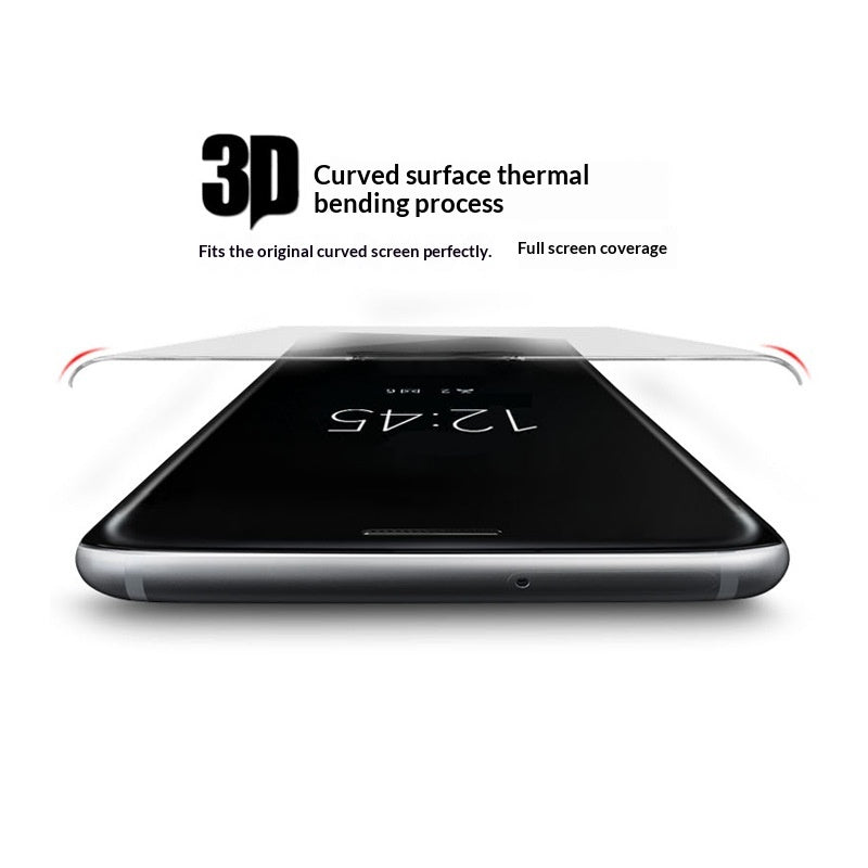 3D Curved UV Tempered Glass Screen Protector, HD or Privacy