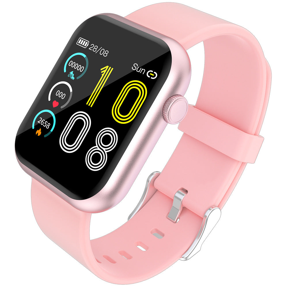 R3L Full-Touch Smart Watch with 1.3-inch Colour Display, Silicone Band