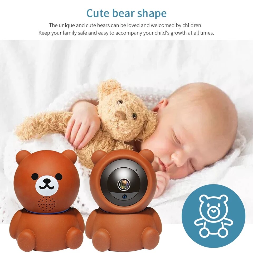 1080p Wi-Fi Security Camera with Auto Tracking and Night Vision