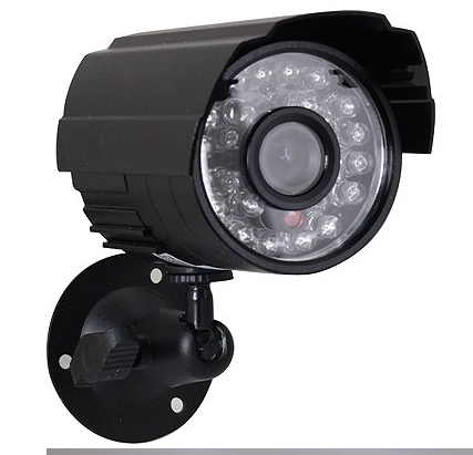 Infrared Night Vision Security Camera, 1000TVL CMOS Sensor