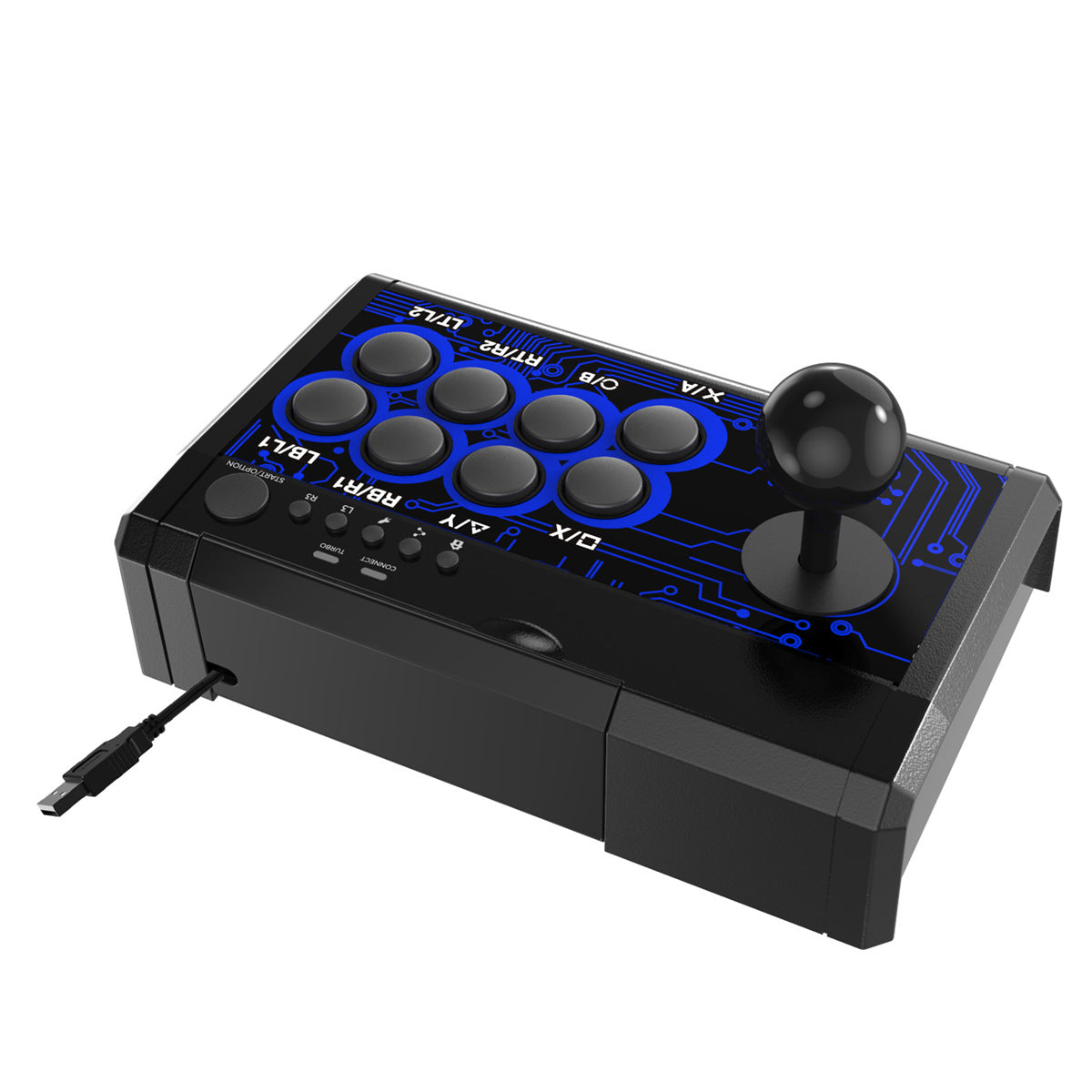 USB Fighting Stick Arcade Controller for PC, Android and Consoles