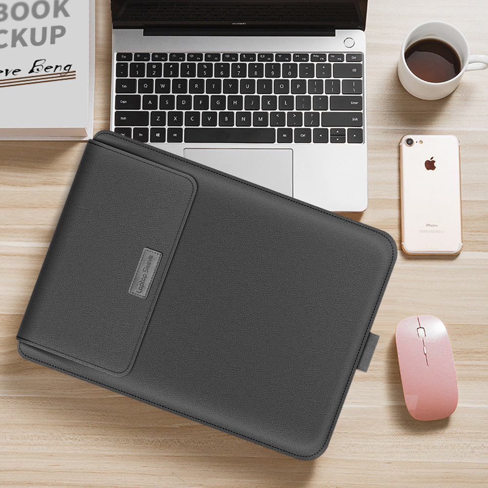 PU Leather Laptop Sleeve, 11 to 15 inch, Seven Colours
