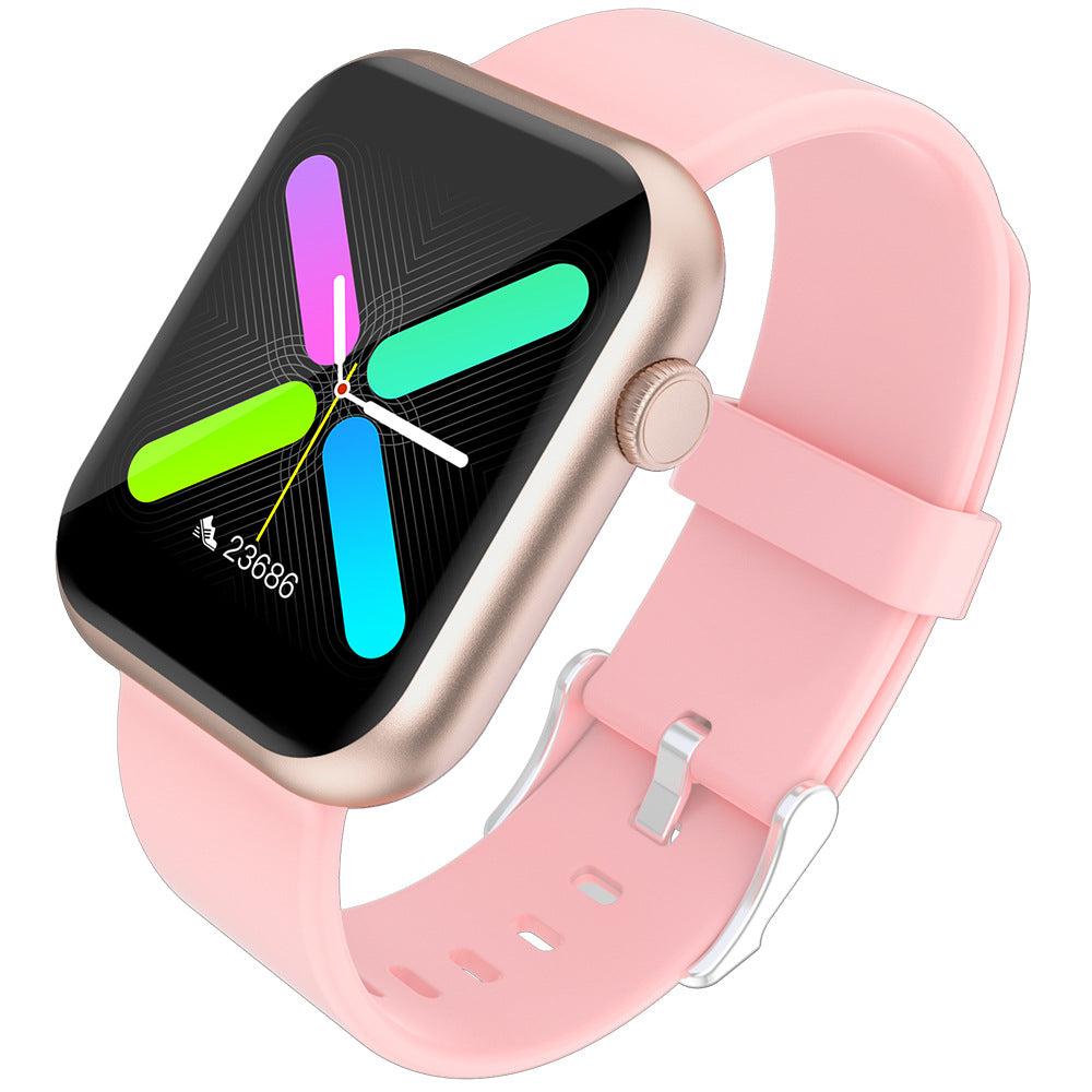 R3L Full-Touch Smart Watch with 1.3-inch Colour Display, Silicone Band