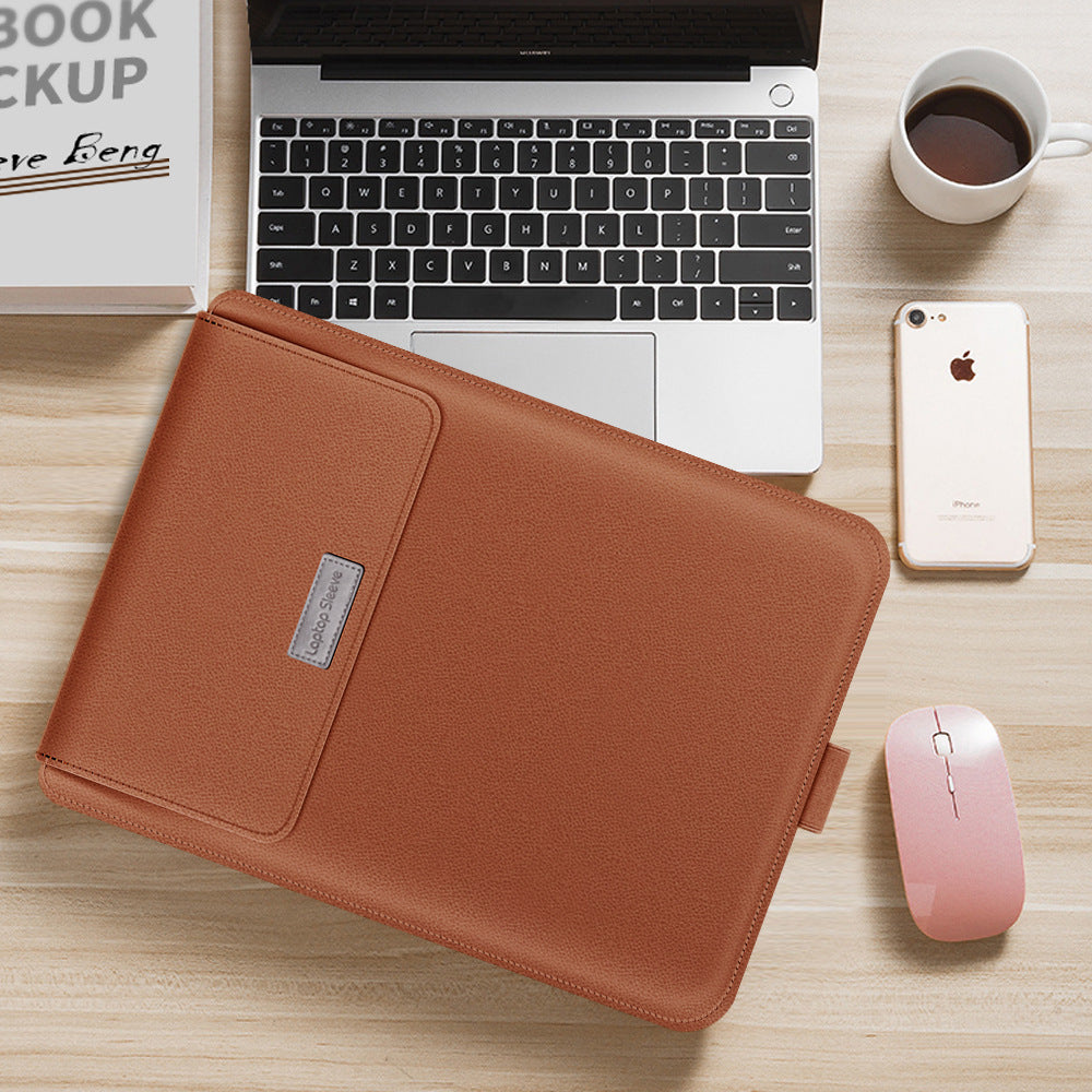 PU Leather Laptop Sleeve, 11 to 15 inch, Seven Colours