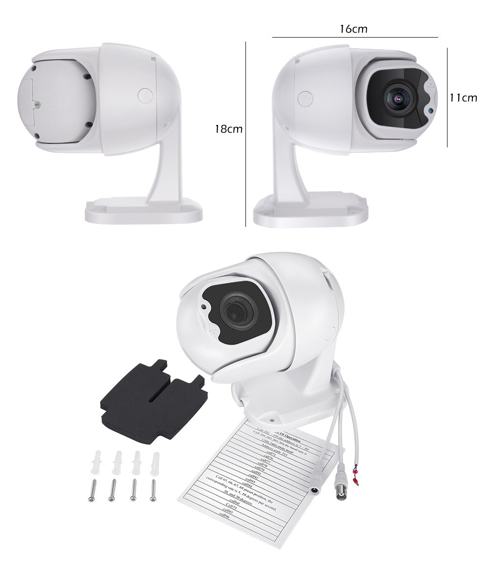 1080p Wireless Dome Security Camera, Indoor or Outdoor