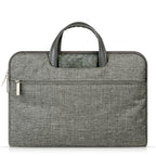 Laptop Sleeve in Faux Leather and Nylon, 11 to 15.6 Inch