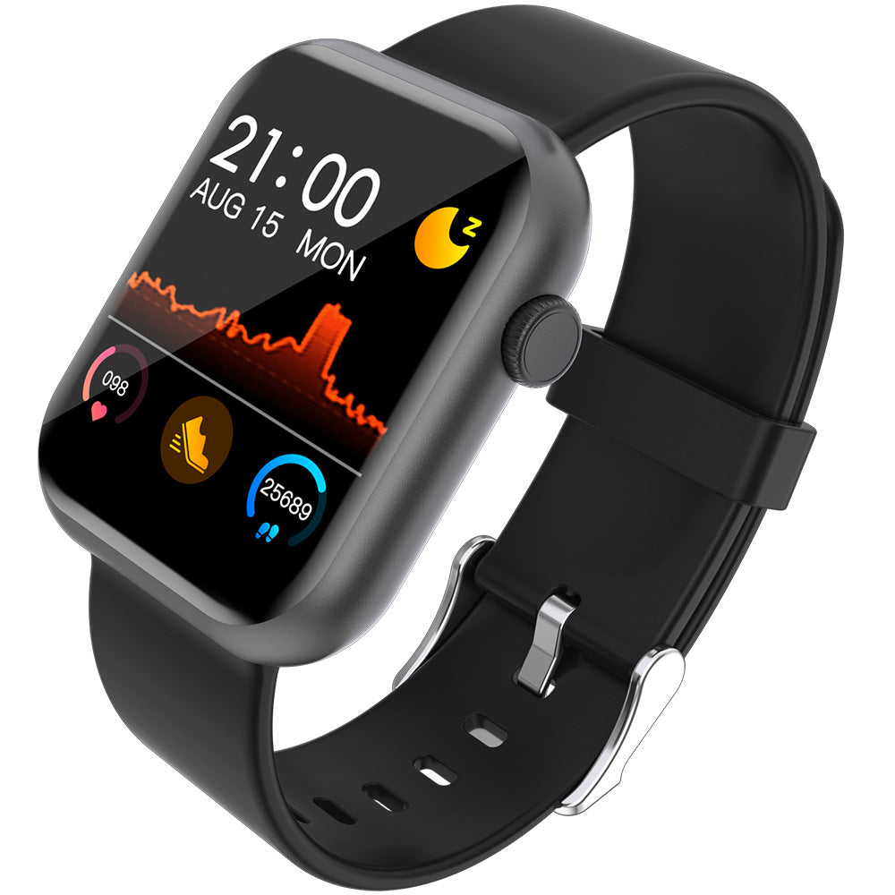 R3L Full-Touch Smart Watch with 1.3-inch Colour Display, Silicone Band