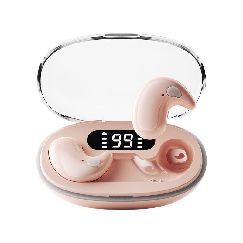 Mini Wireless Earbuds with Low-Profile Ear-Hook Fit
