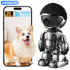 3MP Wi-Fi Pan-Tilt Indoor Security Camera with Auto Tracking