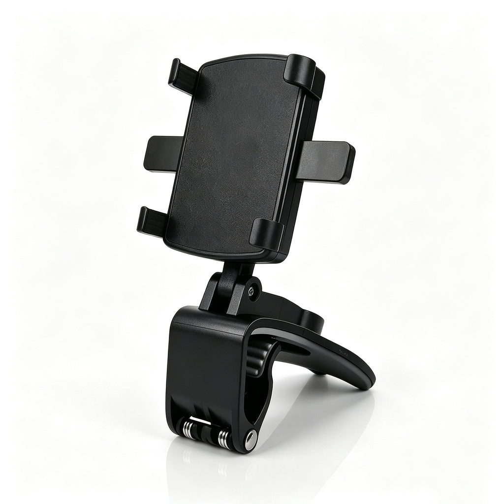 Magnetic Car Phone Mount for Dashboard and Screen Edge, 360° Rotation