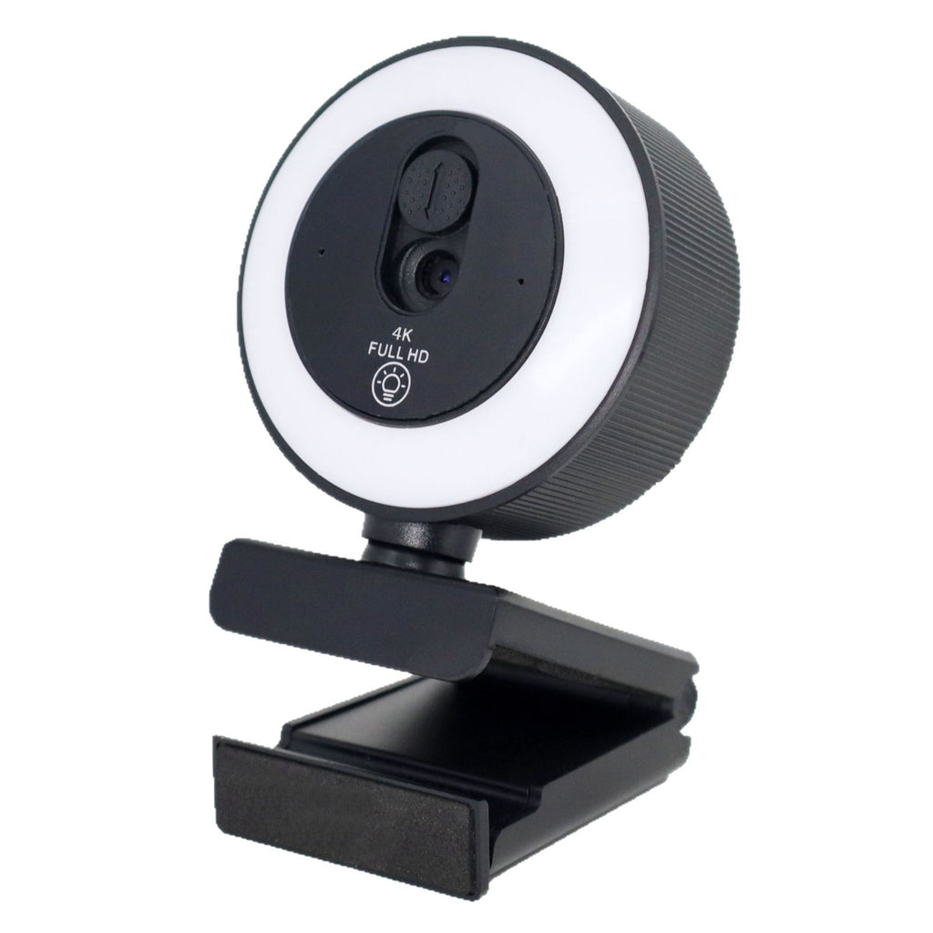 USB Webcam with Built-in Mic — 1080p, 2K or 4K Options