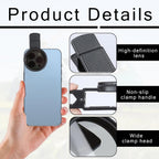 52mm CPL Filter Phone Camera Clip with Aluminum Thread Mount