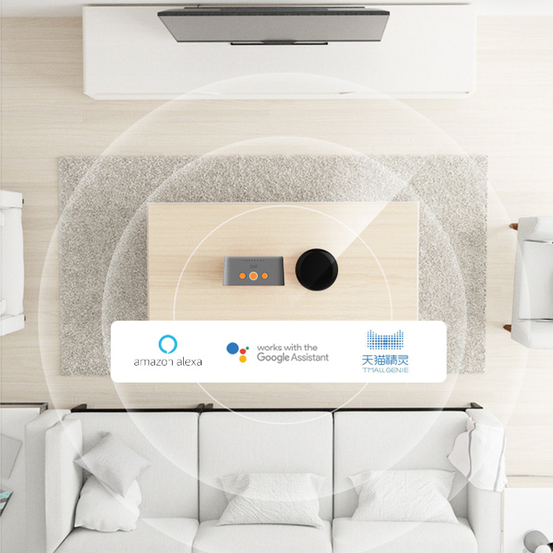 Wi-Fi Infrared Universal Remote Hub for TV, AC and Fans, Works with Alexa and Google