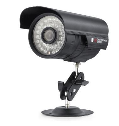 Infrared Night Vision Security Camera, 1000TVL CMOS Sensor