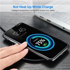 Qi Certified Ultra Slim Wireless Charging Pad, 5W