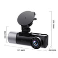 3-Channel 4K Dash Cam with Front, Cabin and Rear Recording