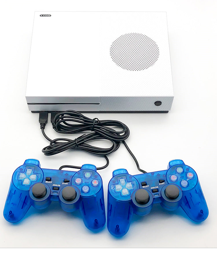Arcade TV Game Console with Two Wired Joystick Controllers