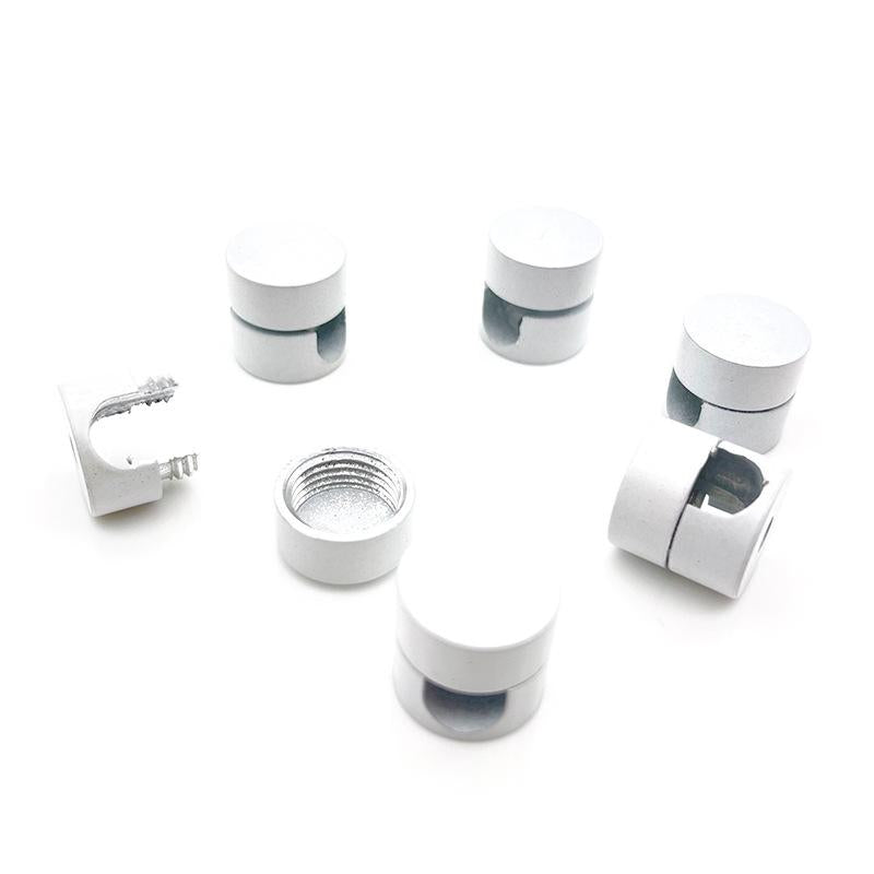 Aluminium Wire Clip for Cords Under 7 mm, Eight Finishes
