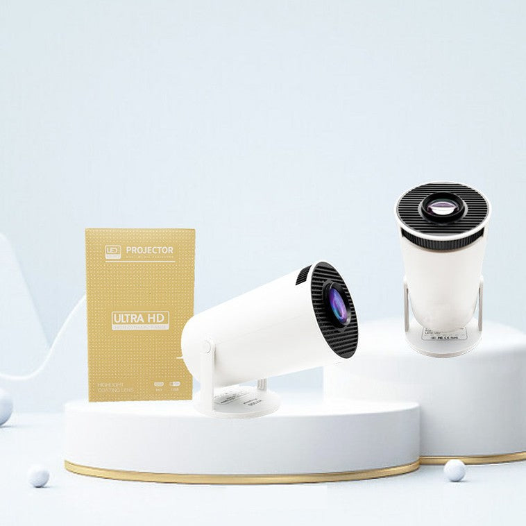 Smart 1080p Portable Projector, 130 cm Screen, 65W