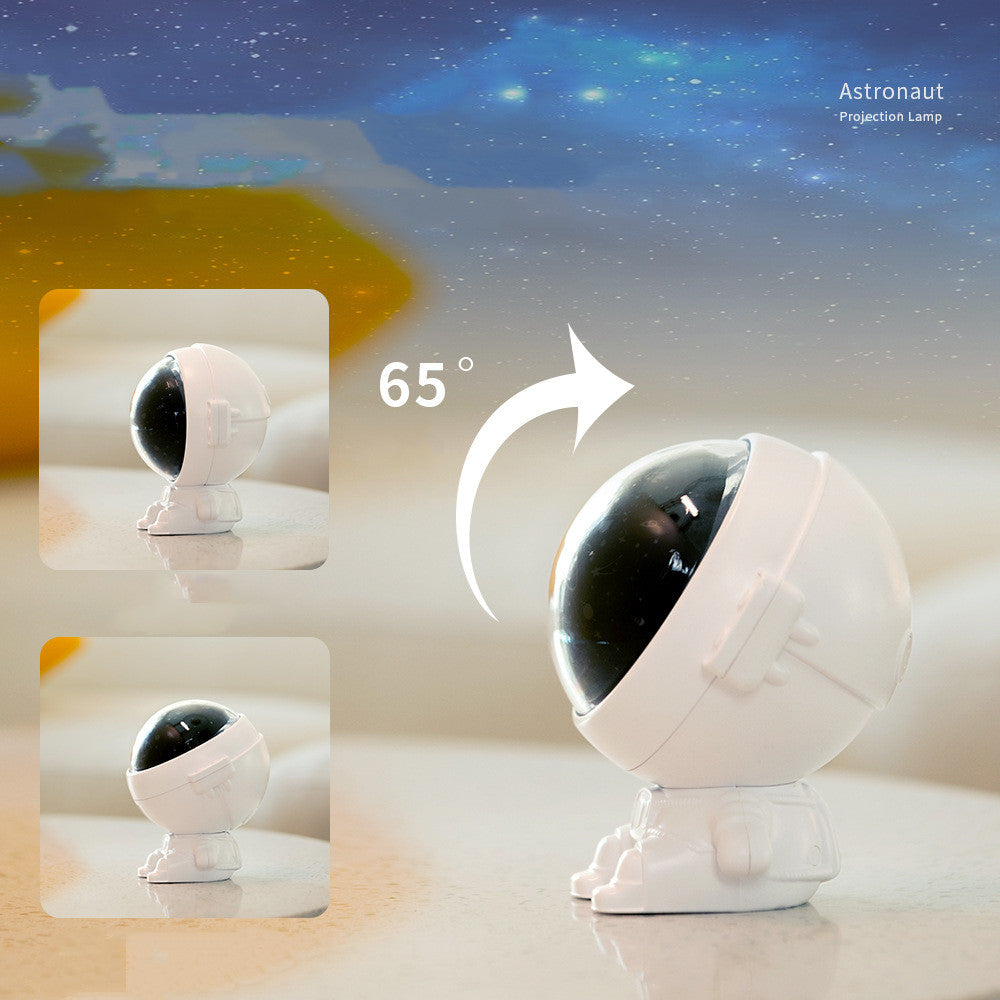 Astronaut Galaxy Projector Night Light with Nebula and Stars, Rechargeable