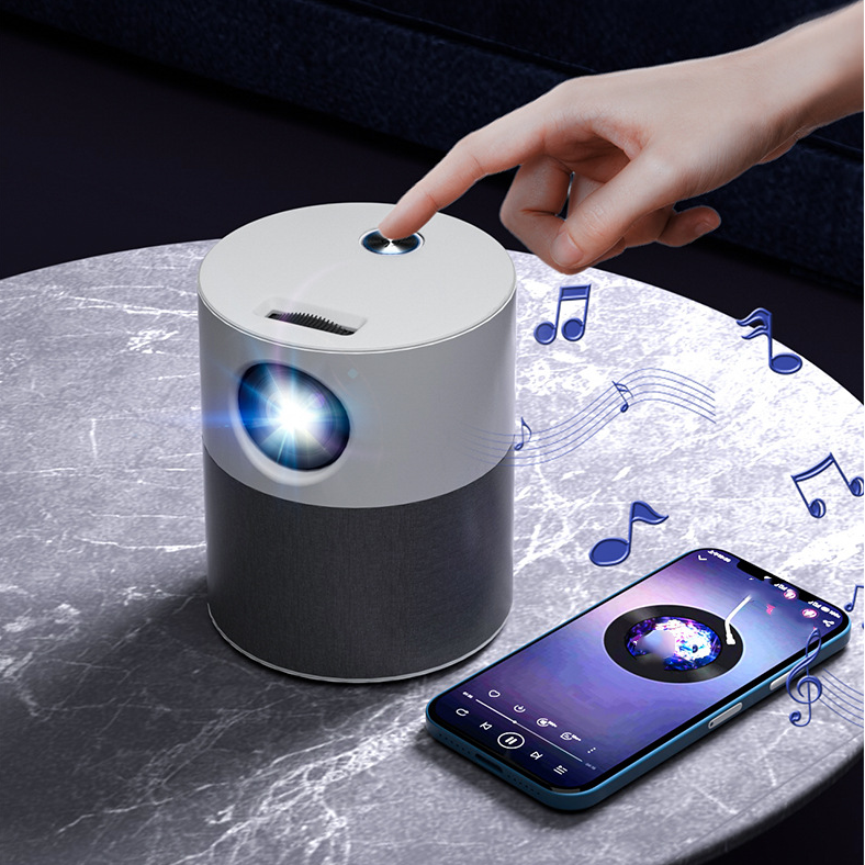 Mini Home Projector with 1080p Resolution and Android Options